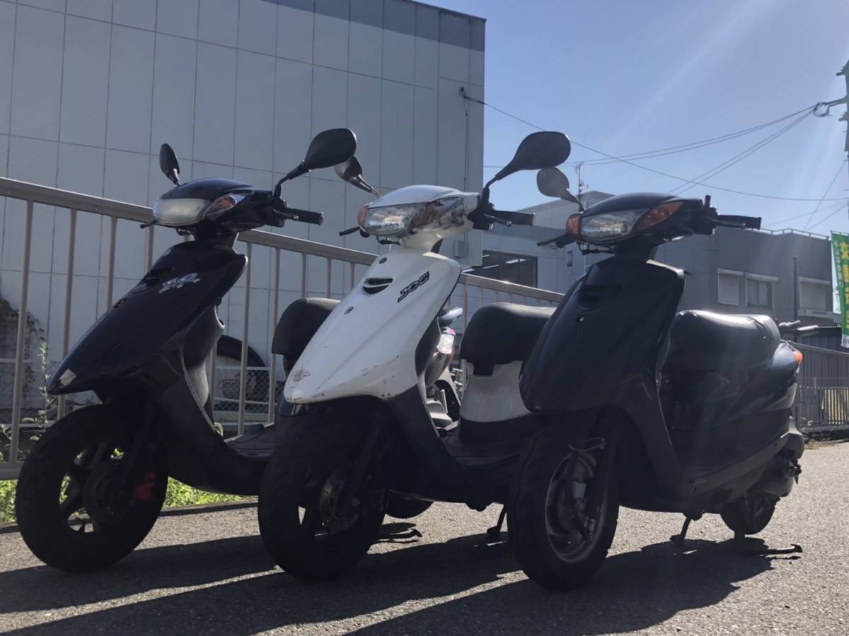 博多区から ヤマハ JOG ZR ジョグ 3台セット セット販売 売り切ります