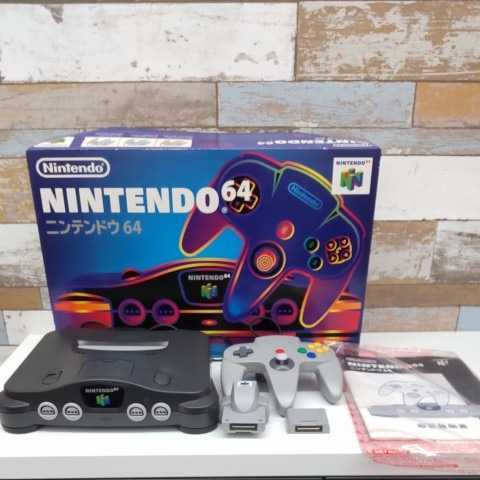 HOT，安い NINTENDO64 任天堂64 任天堂 箱付き ニンテンドウ64(本体、アクセサリー)｜売買されたオークション情報、yahooの商品情報をアーカイブ公開 - オークファン 本体、アクセサリー