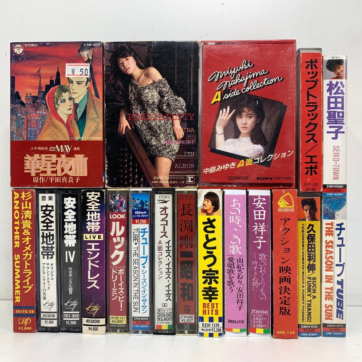 カセットテープ 中島みゆき ／ A面コレクション （カセットテープ＜19 