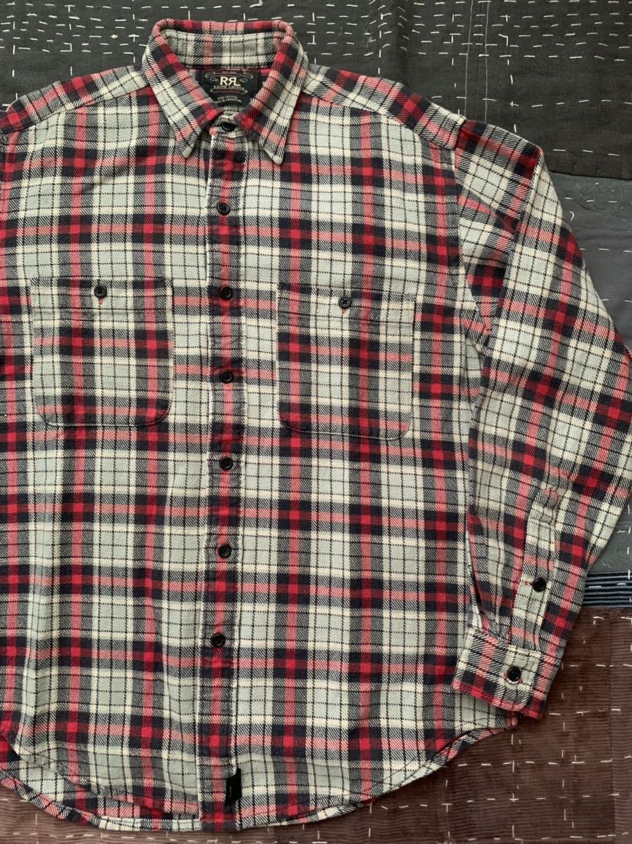 RRL(ダブルアールエル) 80s 90s 初期 RRL 三つ星 ネルシャツ