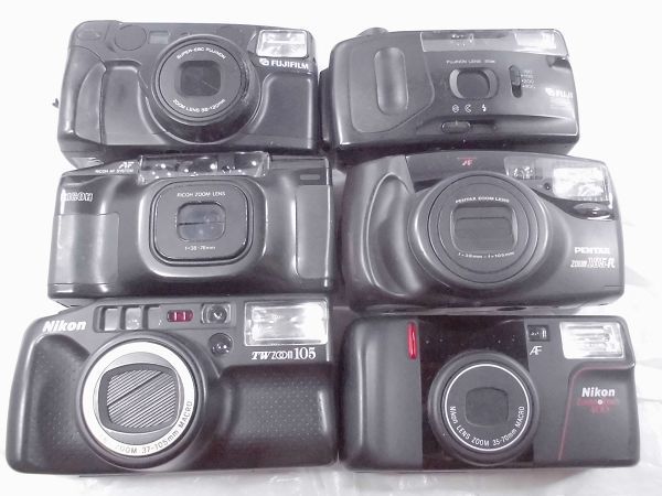 デジカメ7台まとめ売り NIKON 富士フイルム OLYMPUS KONICA デジカメ7