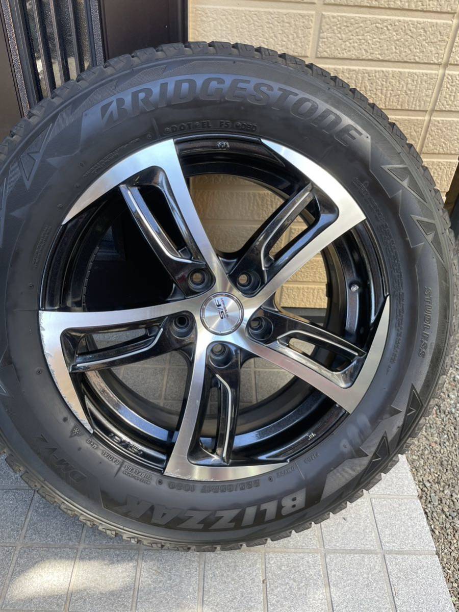ハリアー60で使用 17インチ スタッドレス ブリヂストン225/65/17 225