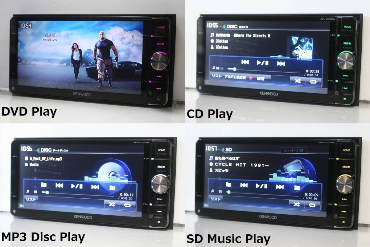 彩速ナビ KENWOOD彩速ナビ - 価格.com MDV-Z700W MDV-Z700Wの製品画像 