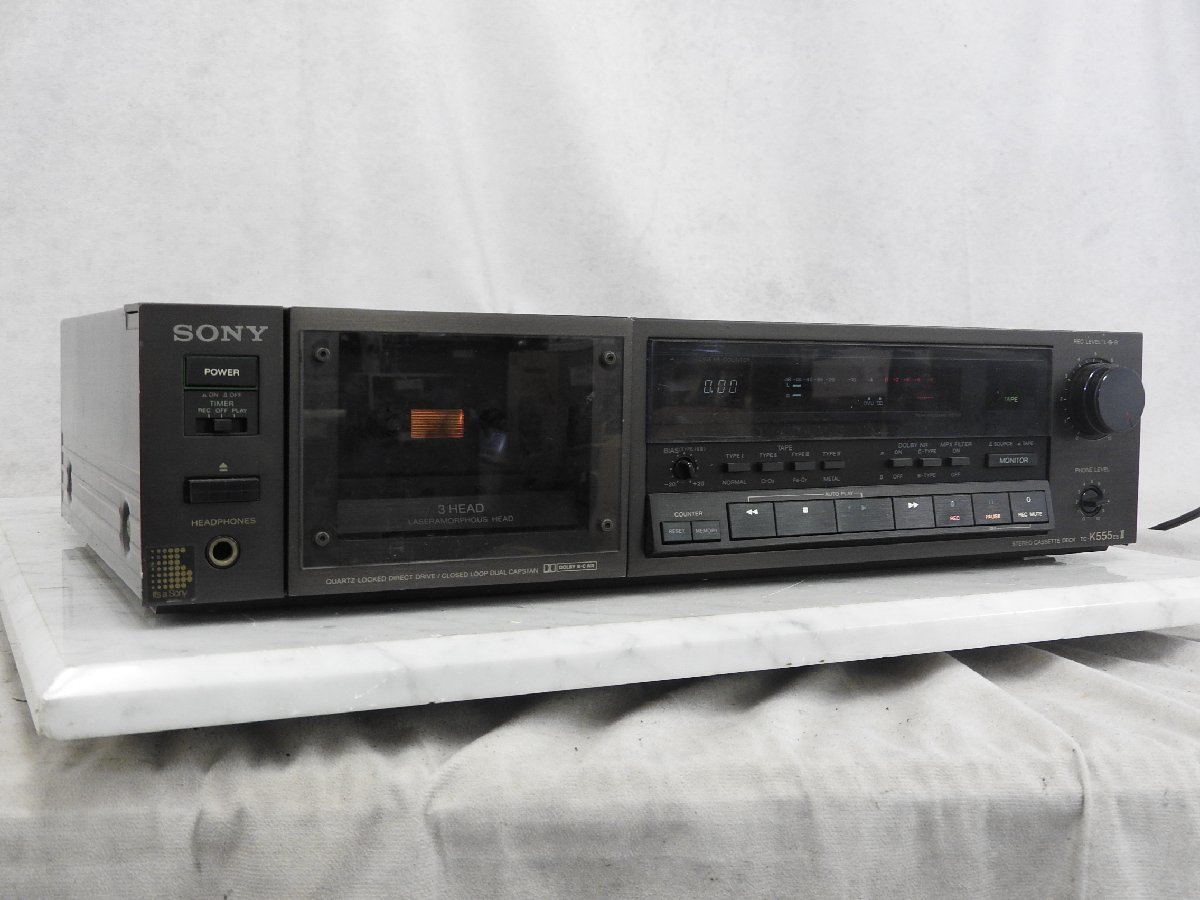 SONY カセットデッキ TC-K555ESX ジャンク品 SONY | TC-K555ESX