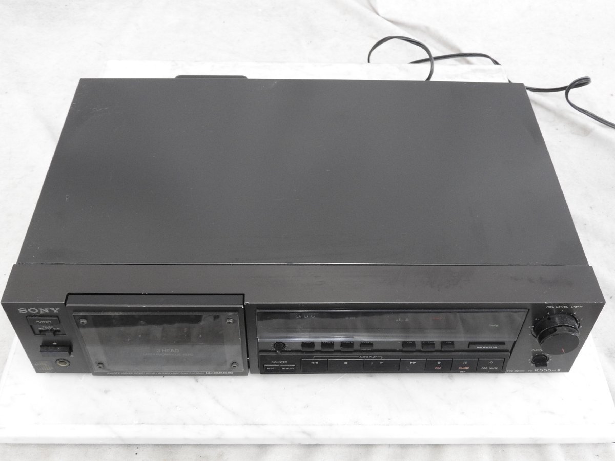 SONY カセットデッキ TC-K555ESX ジャンク品 SONY | TC-K555ESX