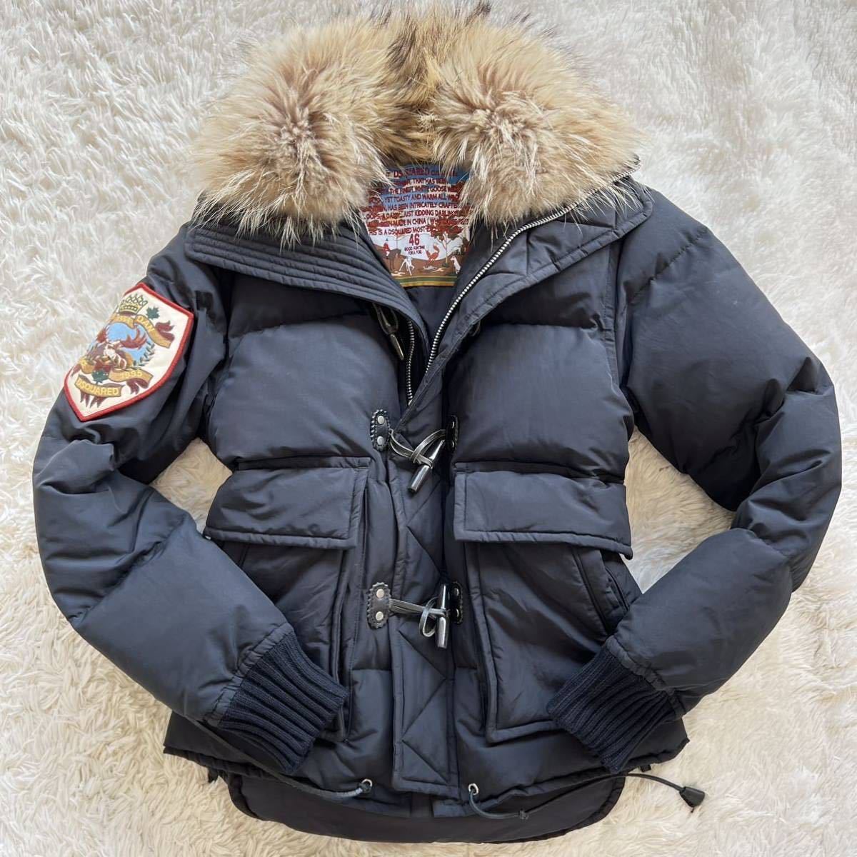 1円 『至高の逸品』DSQUARED2 ディースクエアード ダウンジャケット  