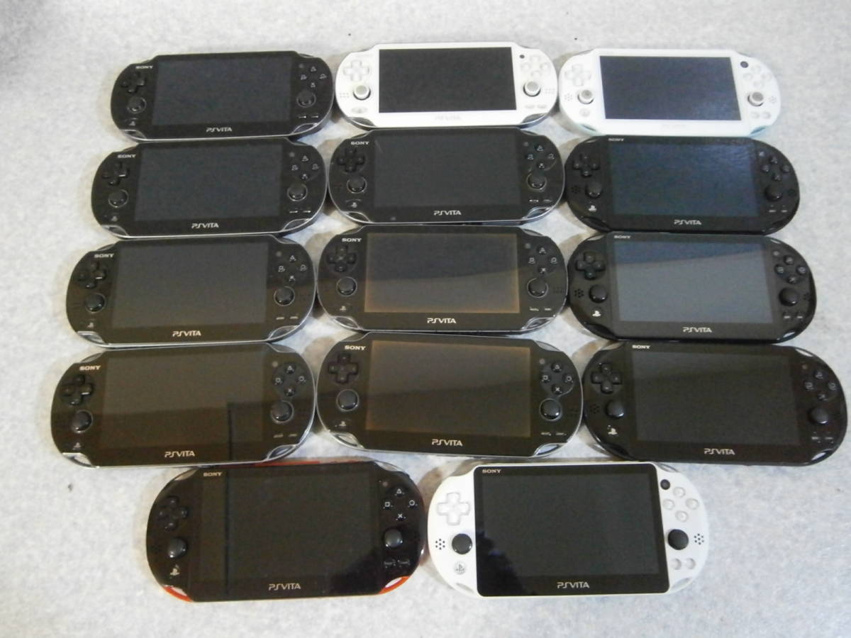 人気セール，最新作 PS VITA 14点セット PCH-1000&times;3 PCH-1100&times;5 PCH-2000 通電確認済 現状品 初音ミク SONY まとめて 大量(PS Vita本体)｜売買されたオークション情報、yahooの商品情報をアーカイブ公開 - オークファン PS Vita本体