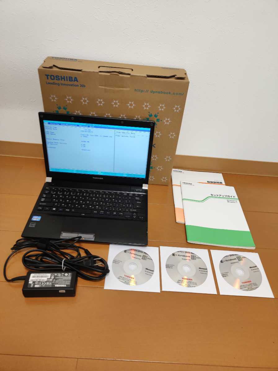 □TOSHIBA dynabook R732/H / Intel Core i3 3120M 2.50GHz / 320GB 