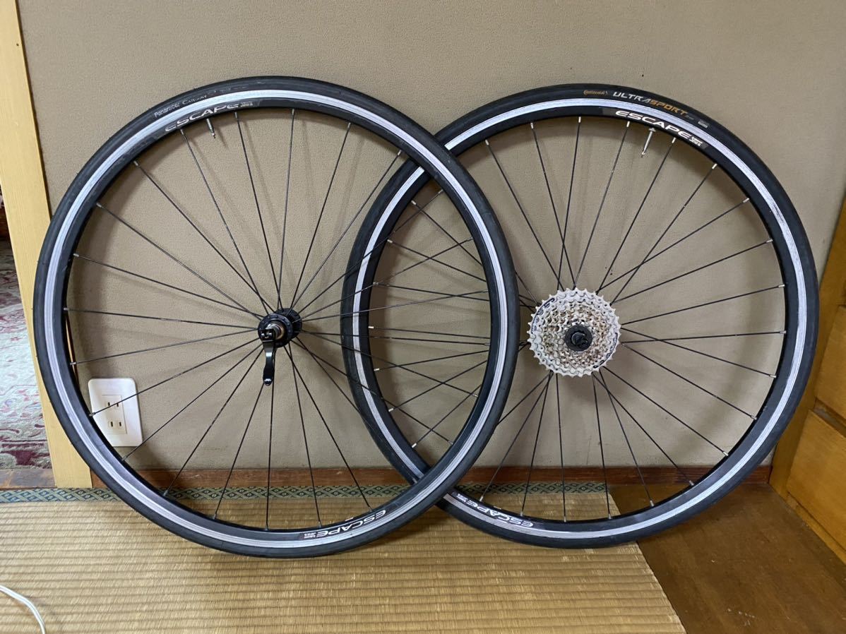 新作登場，定番人気 giant エスケープ ホイール前後 引き取り クロスバイク(27インチ、700C)｜売買されたオークション情報、yahooの商品情報をアーカイブ公開 - オークファン ホイール（完組、手組）