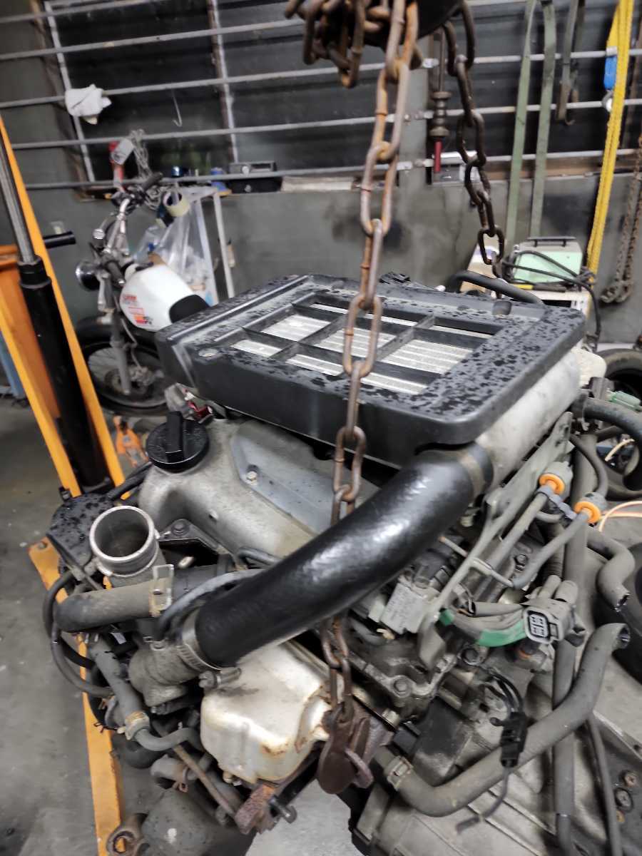 H19年 JB23W ジムニー 6型 エンジン K6A ターボ タービン付 83，560km