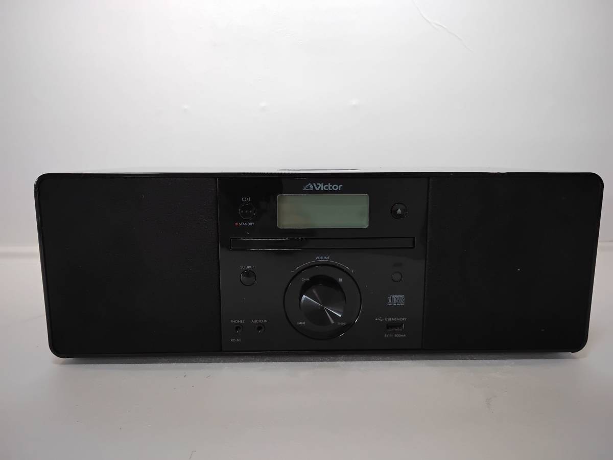 Victor RD-N1-B ビクター CD ラジオ 美品(Victor ビクター iPod Victor RD-N1-B ビクター CD ラジオ 美品(Victor ビクター iPod