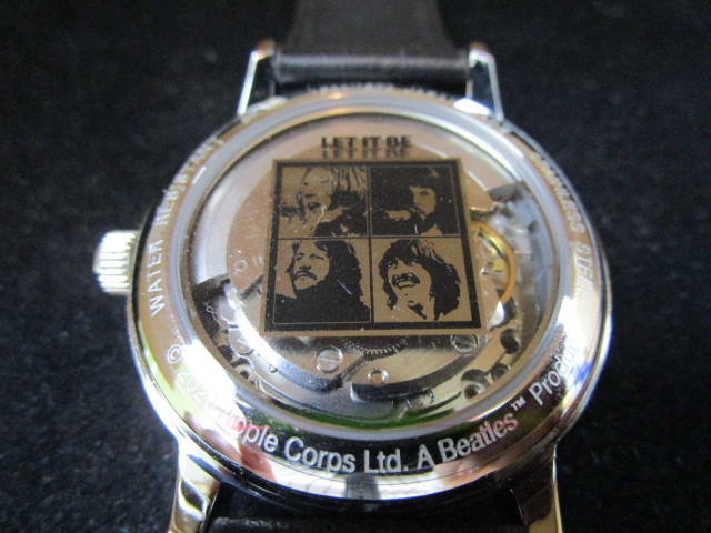 The Beatles ビートルズ LET IT BE 50周年記念 オフィシャル 腕時計 