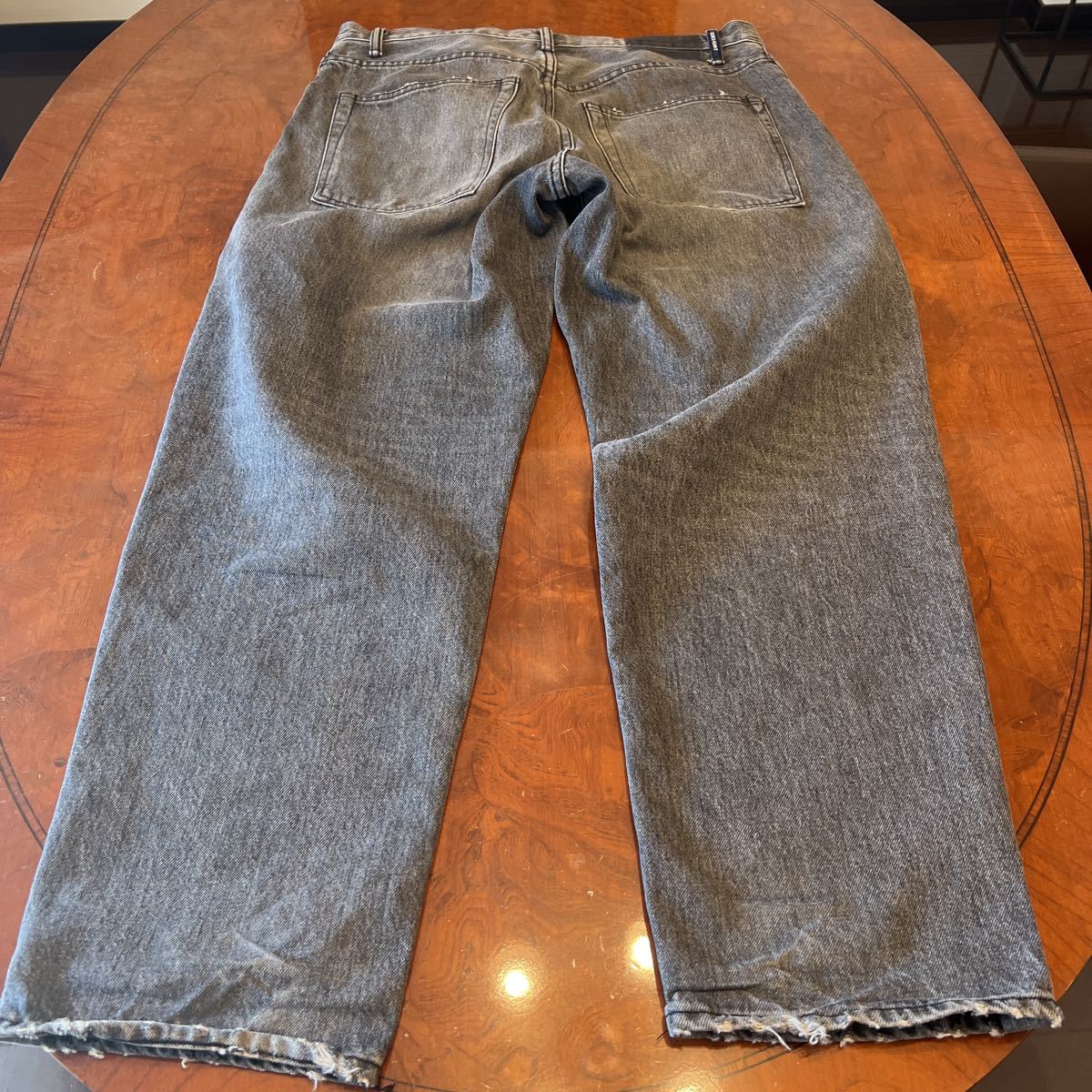 数量限定，限定SALE DESCENDANT◆1995 Wide BAGGY JEANS/ボトム/2/デニム/GRY/無地