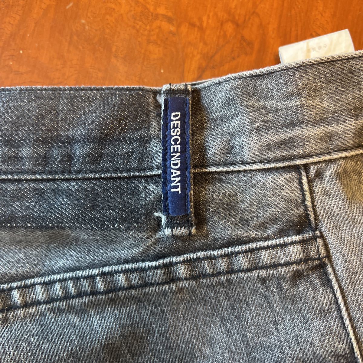 数量限定，限定SALE DESCENDANT◆1995 Wide BAGGY JEANS/ボトム/2/デニム/GRY/無地