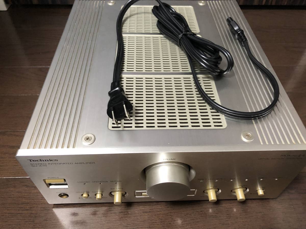 TechnicsのコンサイスGシリーズ、アンプSU-A70とチューナーST Technics