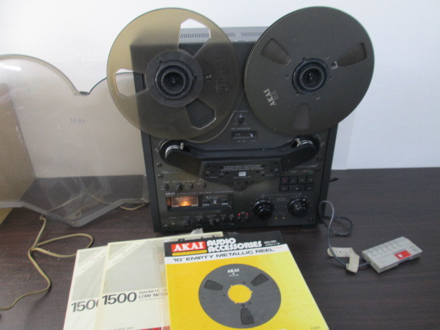 美品 AKAI オープンリールデッキ GX-635D 通電確認済 GX-635D AKAI アカイ 赤井 オープンリールデッキ オープンリール の