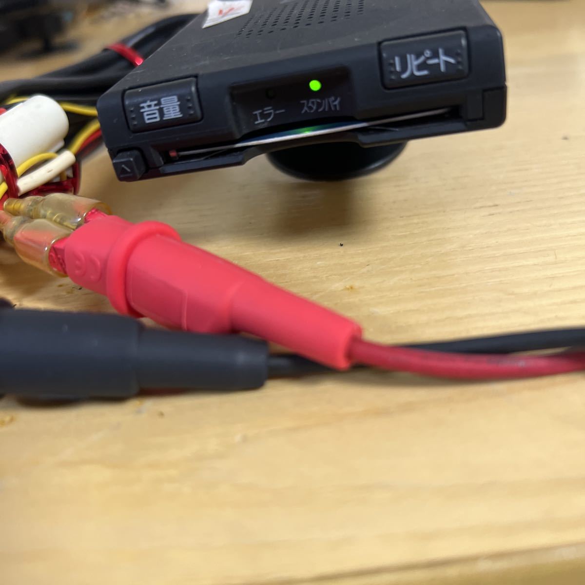 ETC 4 パナソニック CY-ET806D 軽自動車から外しました 品 アンテナ一 