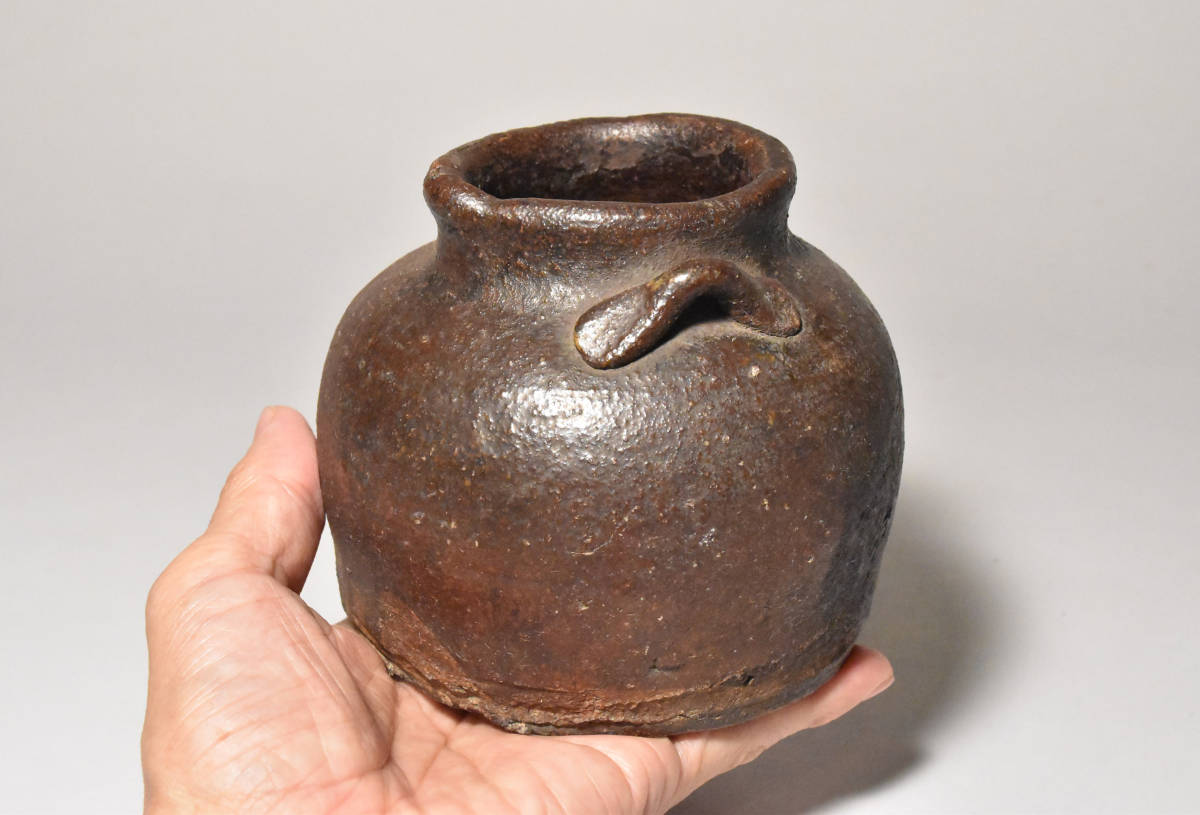 Yahoo!オークション お歯黒壺（1336–1573 室町時代 江戸時代 緑屋f