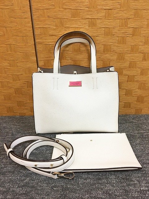 SHE55173八 ☆美品☆ kate spade ケイトスペード 2WAY ショルダー 