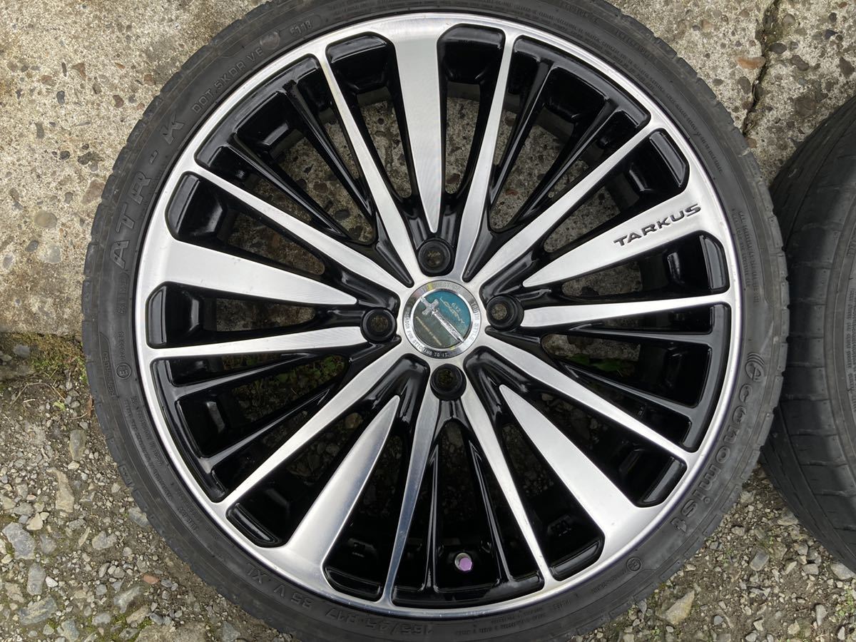ロクサーニ TARKUS 17インチ 5.5J PCD100 4穴 ET48 ATR-K 165/45R17 18