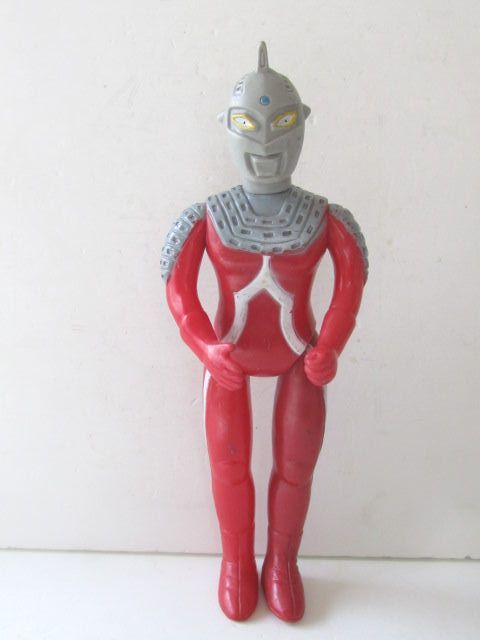ブルマァク ウルトラセブン ソフビ 大サイズ 約30cm 円谷プロ ☆昭和レトロ ブルマァク ウルトラセブン ソフビ人形 30cm 当時物 円谷