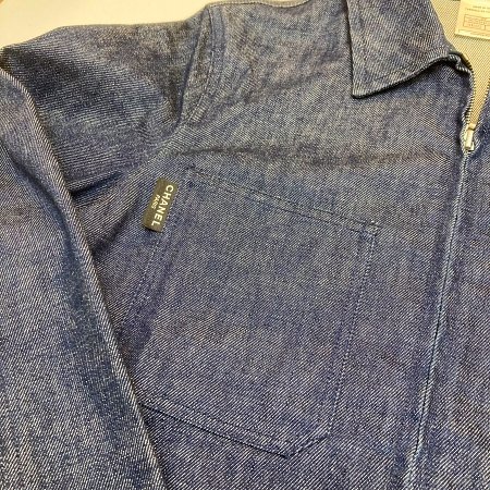 美品》イタリア製 CHANEL シャネル P12918V07556 99P デニムジャケット