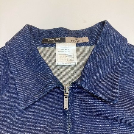 美品》イタリア製 CHANEL シャネル P12918V07556 99P デニムジャケット