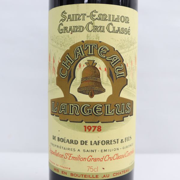 CHATEAU LANGELUS（シャトー アンジェリュス）1978 15％未満 750ml