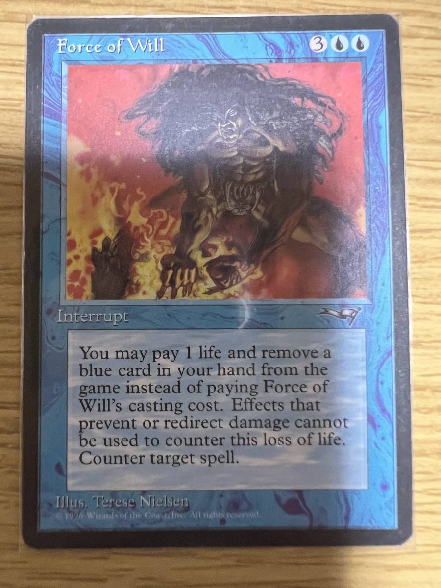 意志の力/Force of Will》[ALL] 英3 状態に関しては画像で確認ください