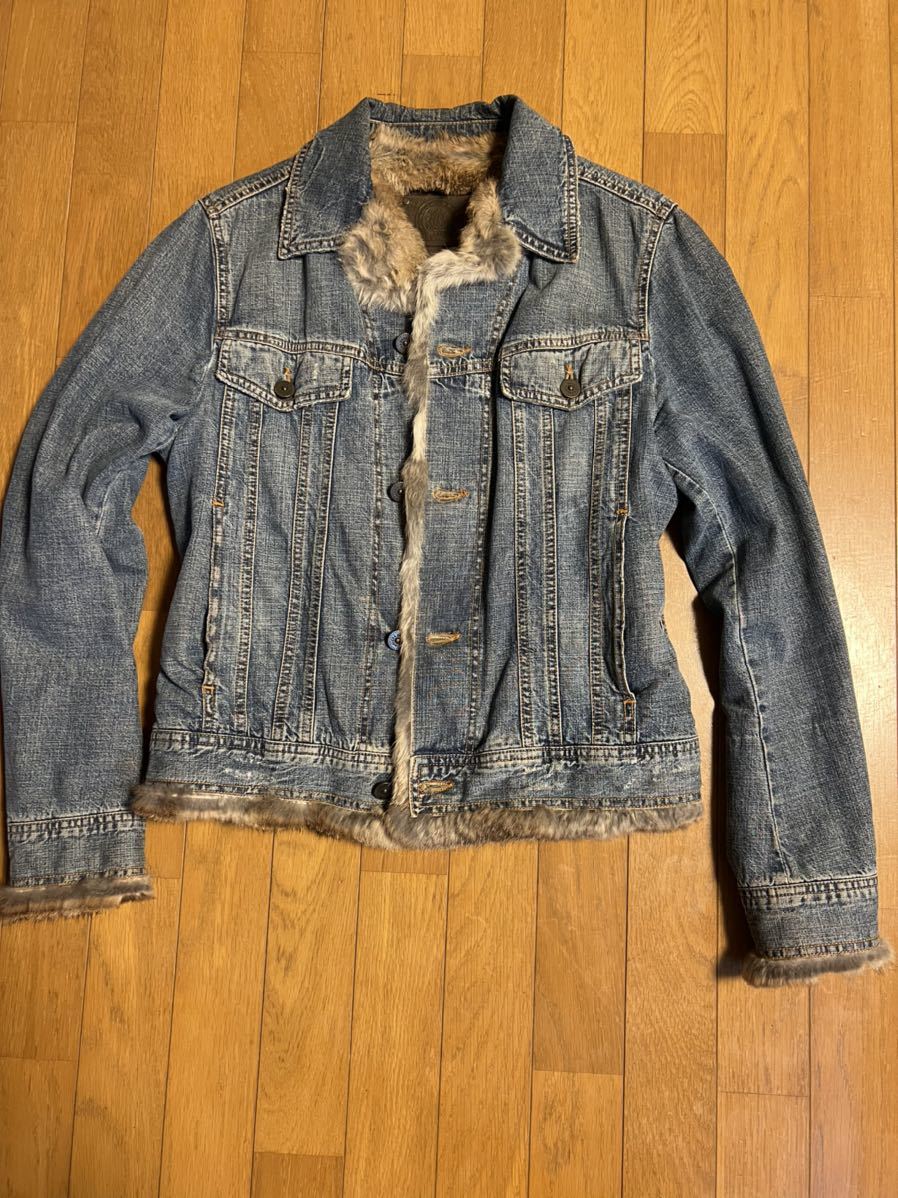 Dolce&Gabbana デニムジャケット ファー ドルチェ＆ガッバーナ 48 G 