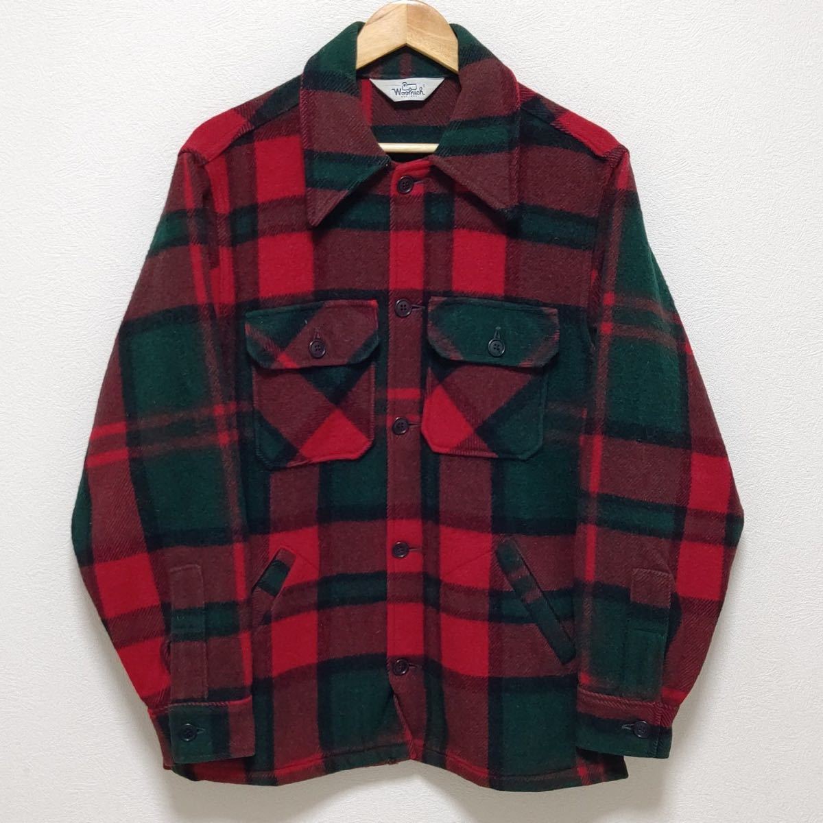 希少【Woolrich】ウールリッチ CPO ジャケット シャツ ジャンパー 肉厚