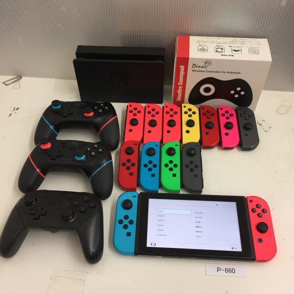 限定セール，100%新品 P-860 ニンテンドー Switch 本体 ジョイコン コントローラー 色々 ジャンク品 SB(ニンテンドースイッチ本体)｜売買されたオークション情報、yahooの商品情報をアーカイブ公開 - オークファン ニンテンドースイッチ本体