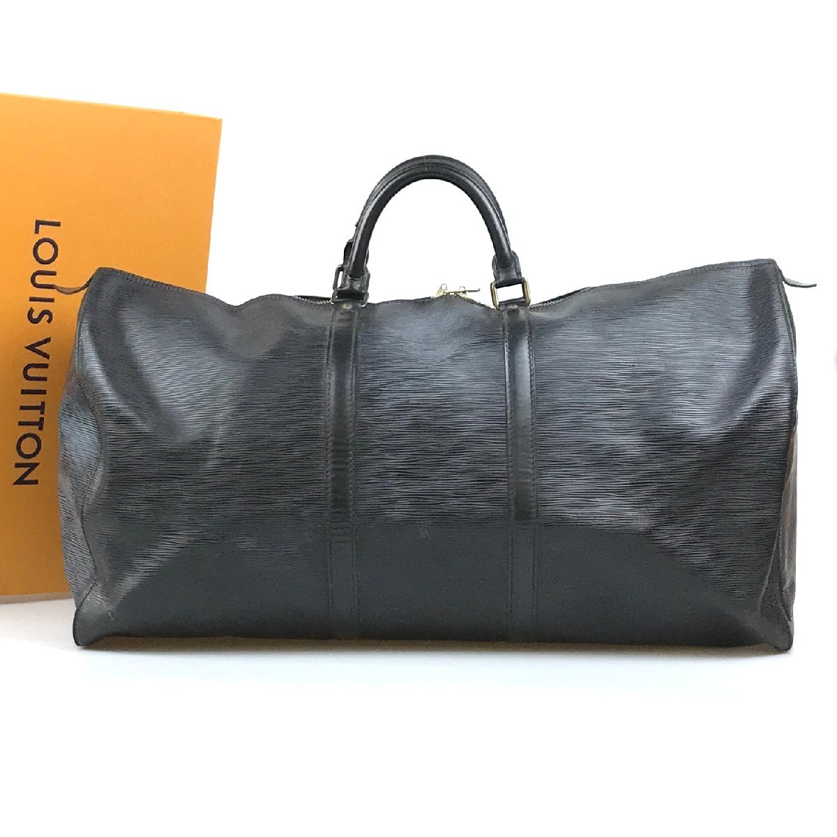 定番，人気セール 1円 ルイヴィトン LOUIS VUITTON バッグ ボストンバッグ ハンドバッグ エピ キーポル60 M42942 VI1900 レザー ブラック(エピライン)｜売買されたオークション情報、yahooの商品情報をアーカイブ公開 - かばん、バッグ