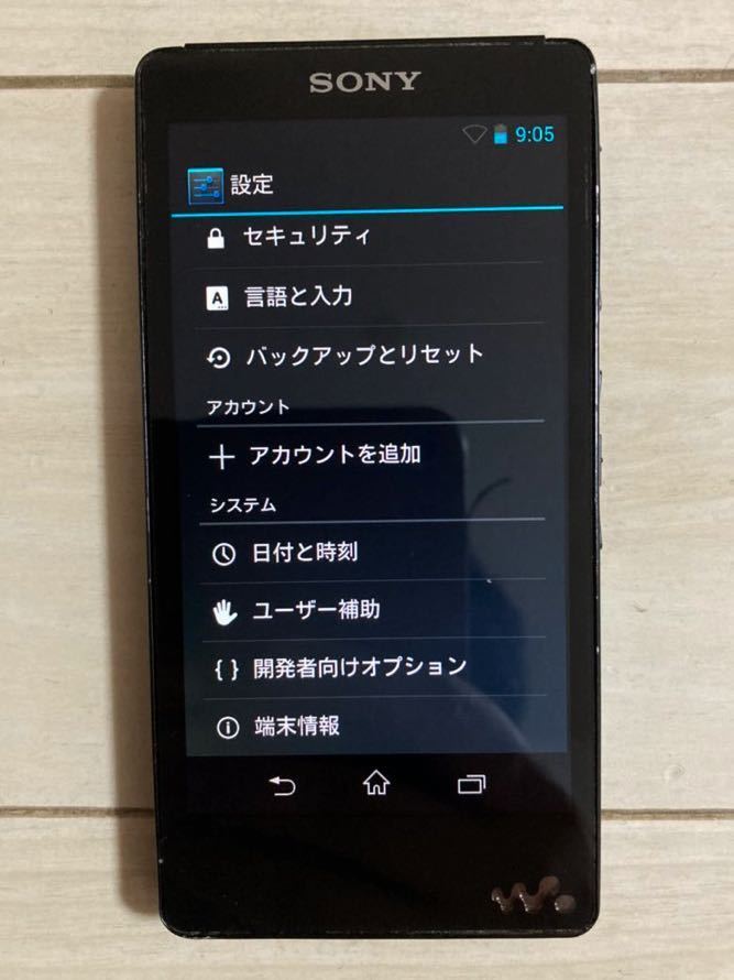 SONY walkman NW-F887 64GB 本体 初期化 Hi-Res Bluetooth ハイレゾ