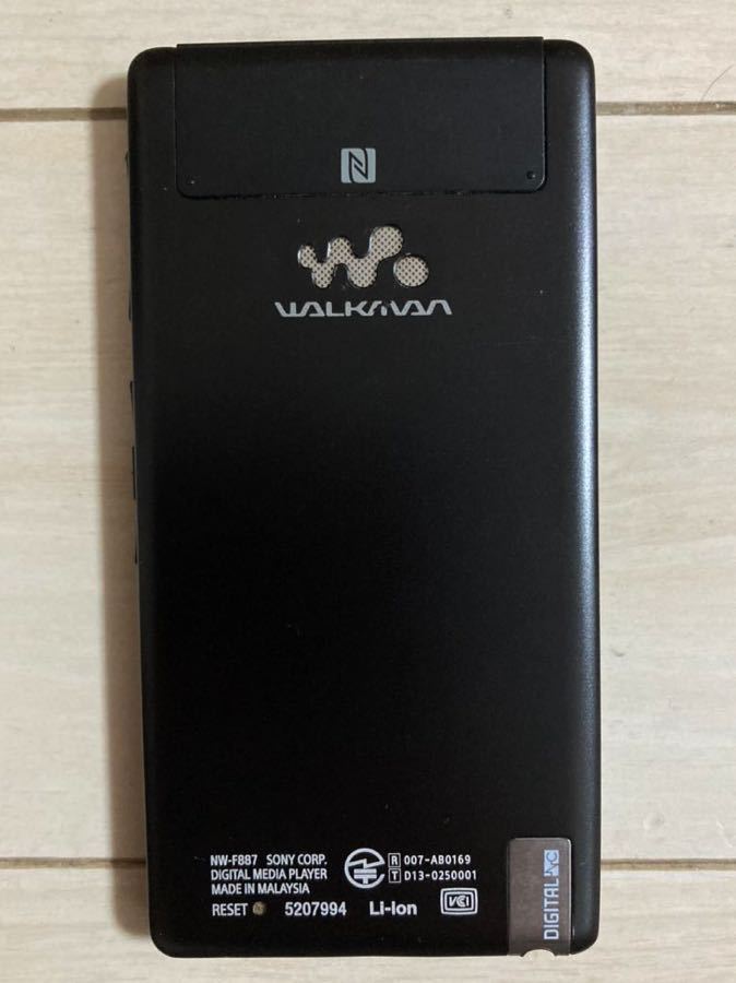 SONY walkman NW-F887 64GB 本体 初期化 Hi-Res Bluetooth ハイレゾ