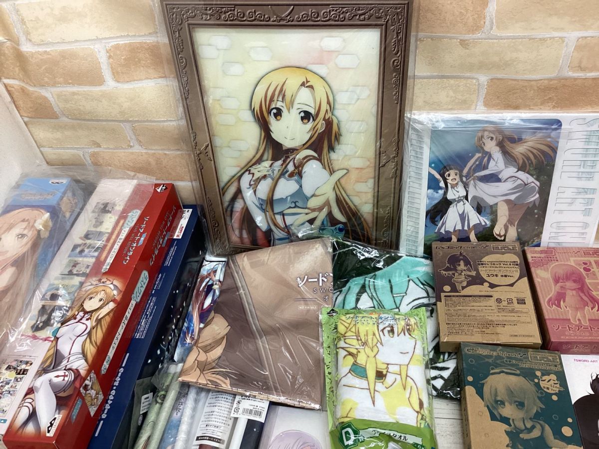 同梱不可/現状】 ソードアート・オンライン SAO グッズ まとめ売り