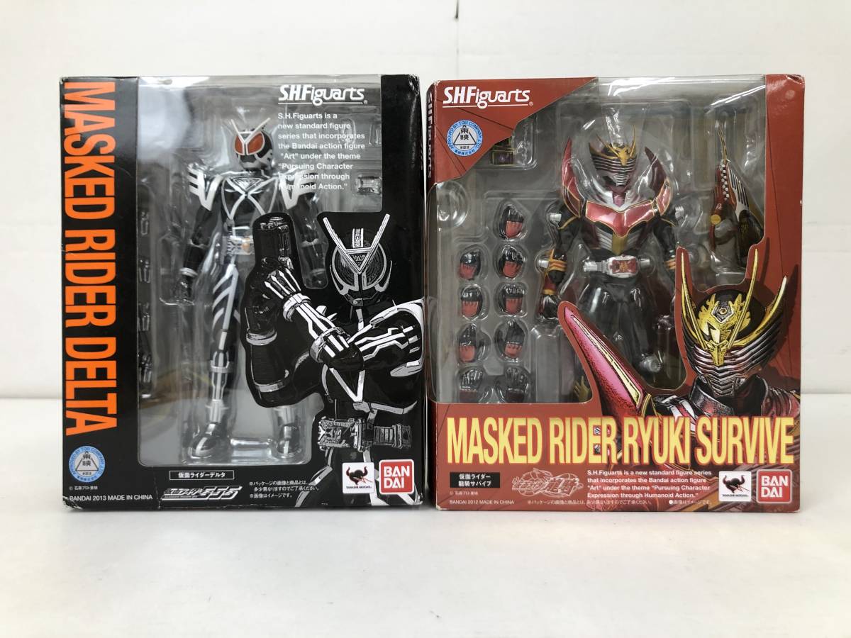 8882) S.H.Figuarts フィギュア 2点セット [仮面ライダー龍騎サバイブ