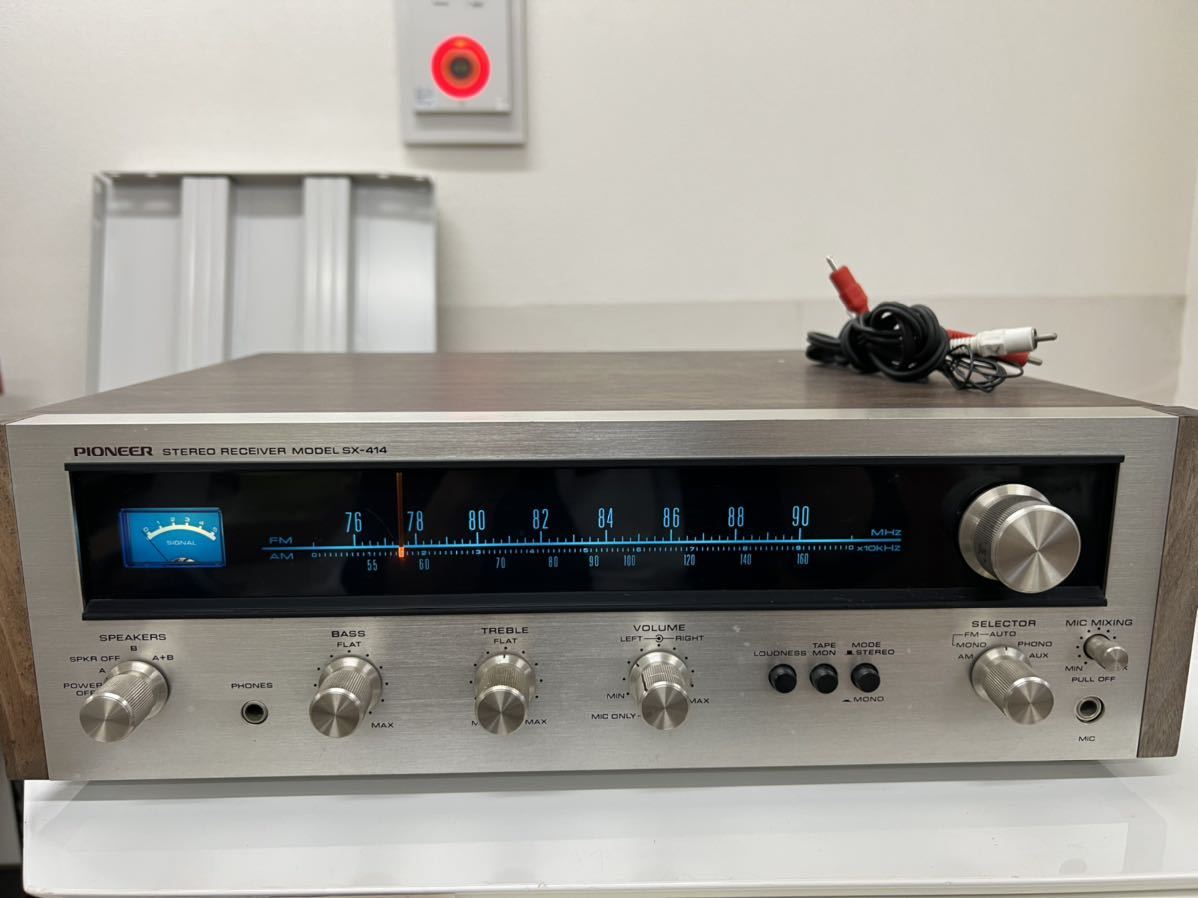 パイオニアステレオ(ジャンク品) ジャンク！ PIONEER パイオニア STEREO RECEIVER FM/AM ステレオ