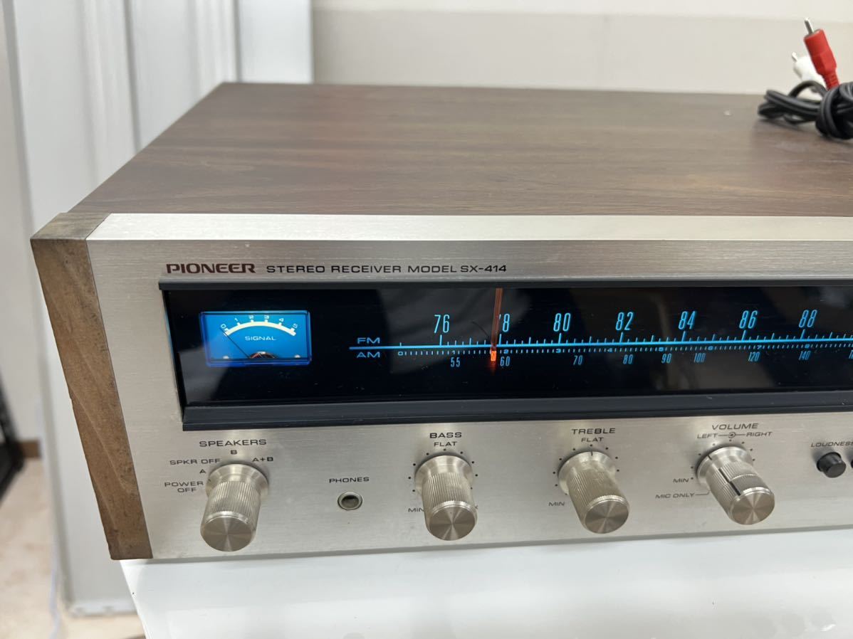 ジャンク！ PIONEER パイオニア STEREO RECEIVER FM/AM ステレオ