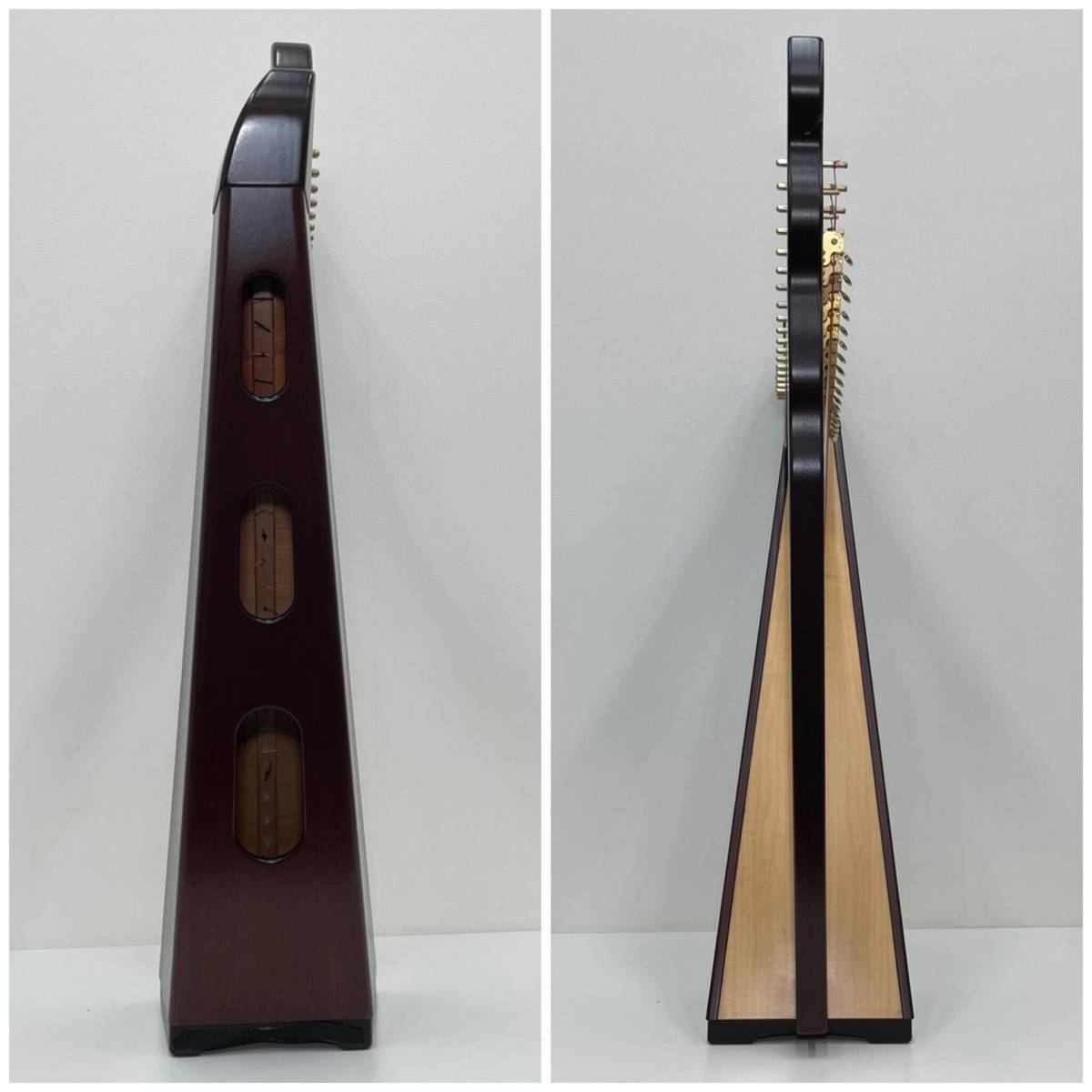 ANGEL harp 28弦 ソフトケース付 ハープ マホガニー 28弦 ソフトケース付 ハープ エンジェルハープ 横浜 弦楽器 良品 ANGEL