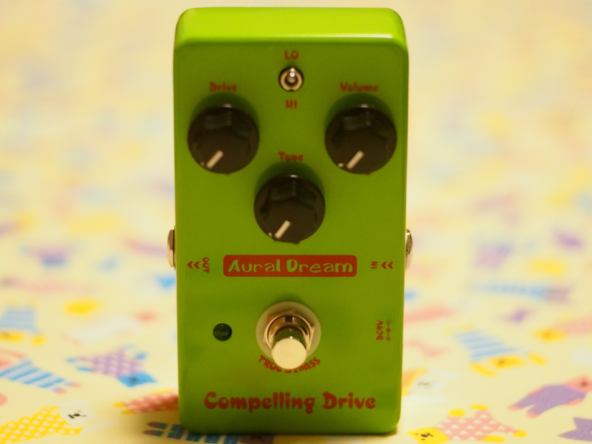 Aural Dream Compelling Drive ギターエフェクター Aural Drive Compelling Dream Guitar Pedal with High-Gain and