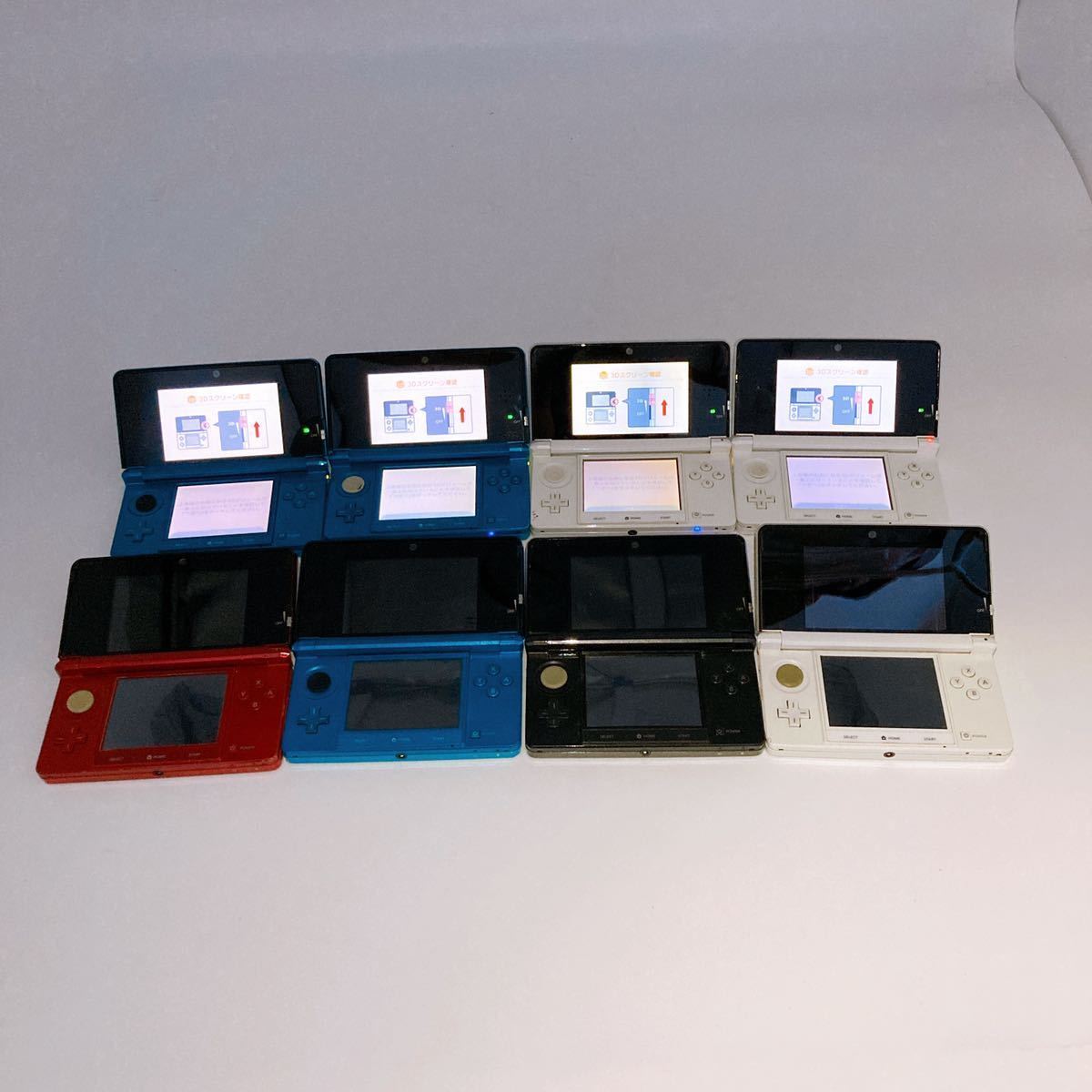 1円〜 ジャンクNintendo 3DS 8台 本体 まとめ 大量 まとめて 中古 現状  