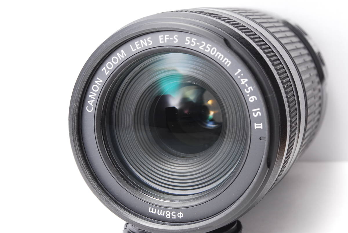 IS F4-5.6 EF-S 55-250mm Canon EF-S55-250mm STM 公式通販 II 美品