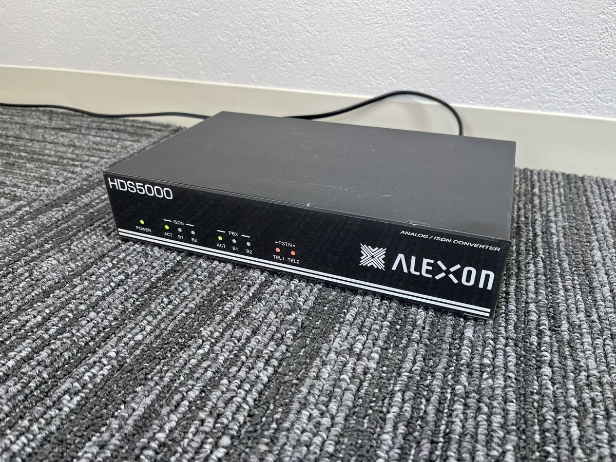 f001 D ALEXON アレクソン HDS5000 ひかり電話収納システム ISDN