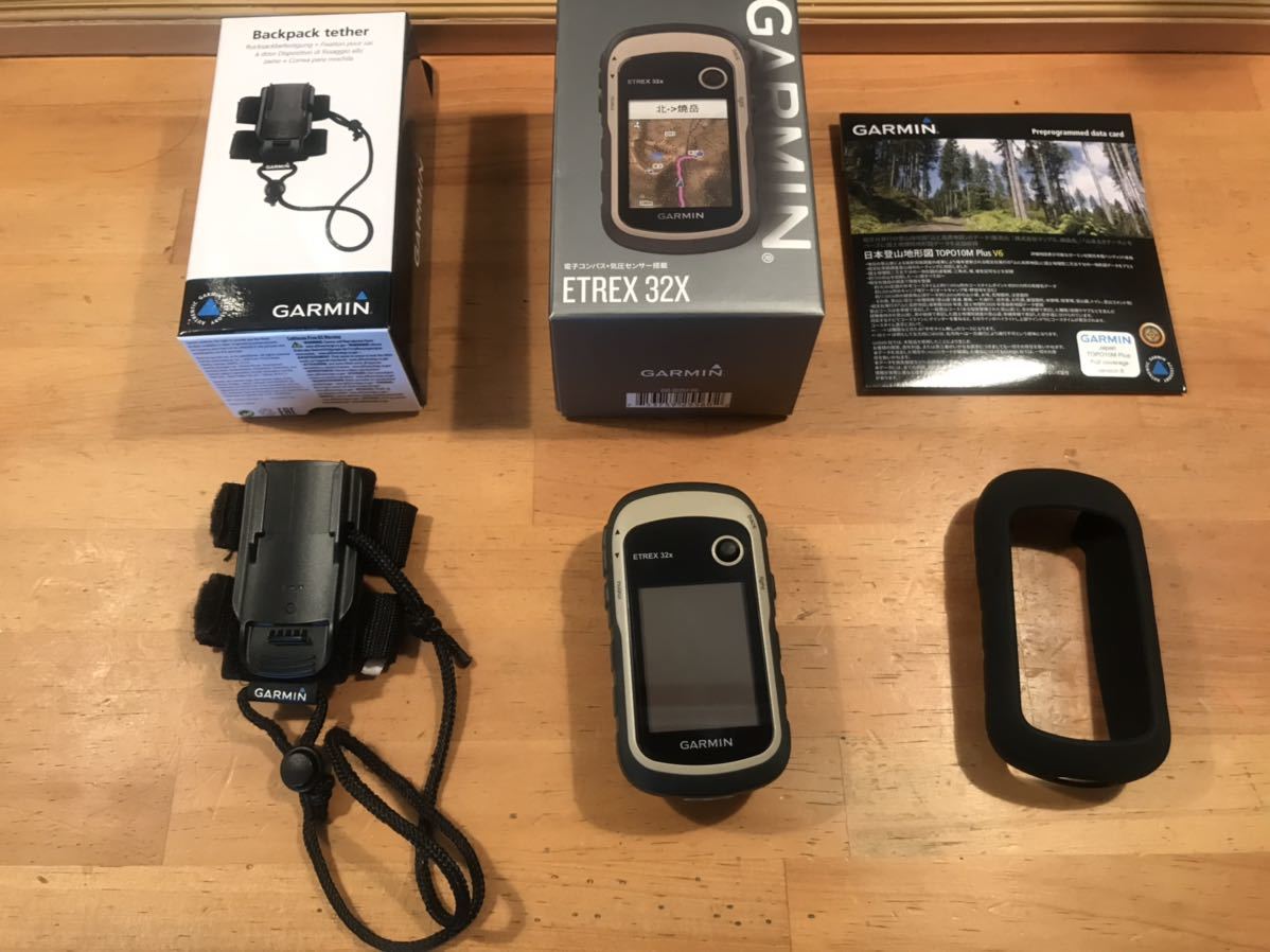 ○GARMIN eTrex 32x 日本語版 日本詳細地図（山）セット GARMIN