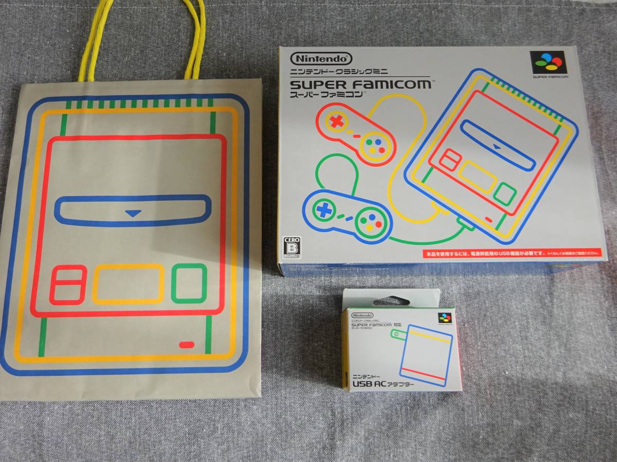  ニンテンドークラシックミニ スーパーファミコン 本体 アダプター付き 品(ニンテンドークラシックミニ本体)｜売買されたオークション情報、yahooの商品情報をアーカイブ公開 - オークファ ニンテンドークラシックミニ本体