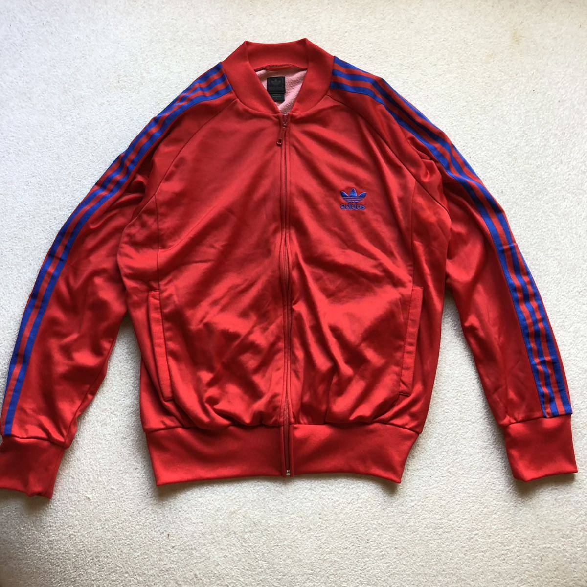 90s 万国旗タグ adidas アディダス ジャージ ファイヤーバード 白