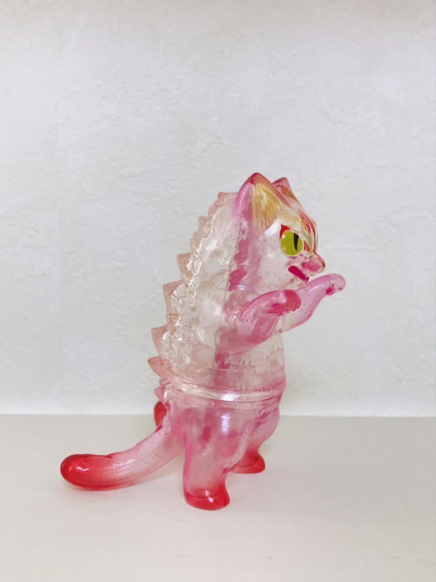 ソフビ 化猫怪獣　ネゴラ　小夏屋　桜 ネゴラ 桜 小夏屋 ソフビ | 化猫怪獣 0 大王 こなつ 2体セット ①