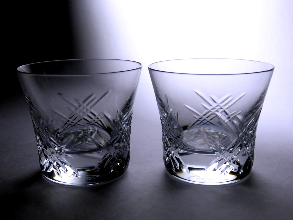 バカラ グラス ロックグラス Baccarat ペア オールド アルクール 
