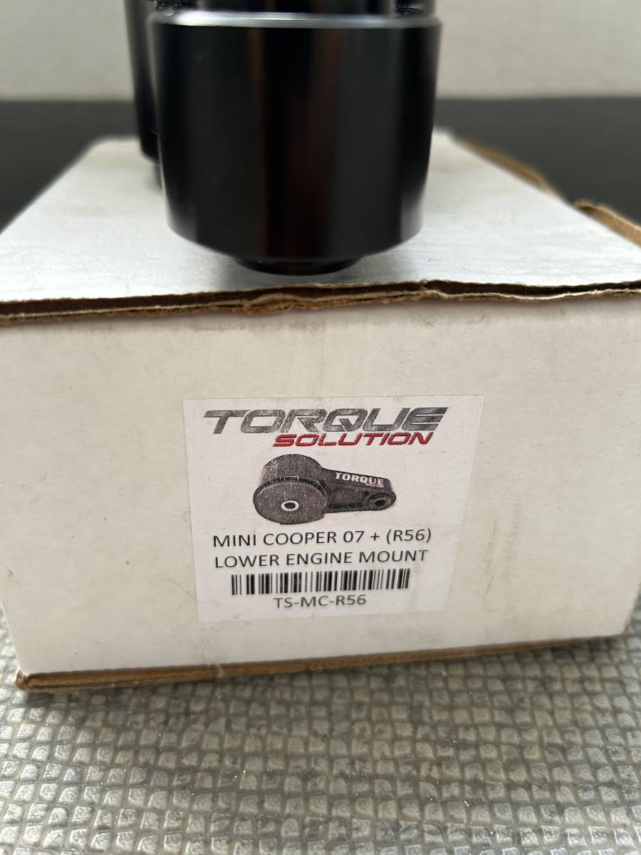 アメリカ製 Torque Solution Mini Cooper JCW Lower Engine Mount R55 R56 R57 ...